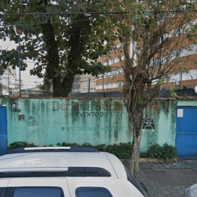 Imóvel | Área de 330,00m² | Rua Comendador Martins, nº 382 |  Vila Mathias | Santos/SP
