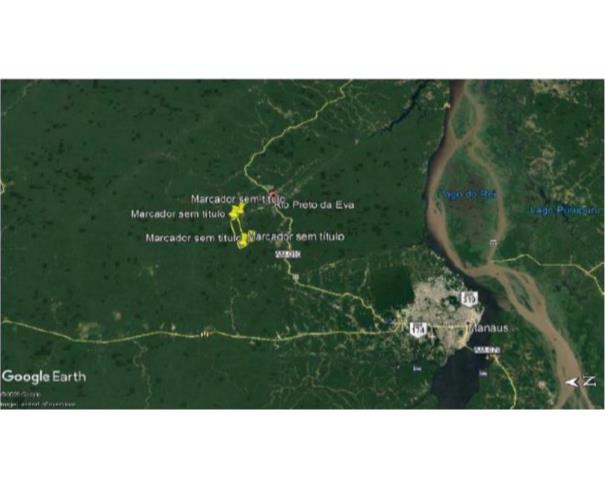 Foto de 1 Imóvel Rural | Área de 1.529,8730ha | Fazenda Gabriela | Km 24, Rodovia AM-240 | Presidente Figueiredo/AM