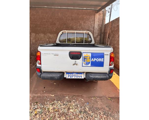 Foto de 1 Veículo | MMC/L200 TRITON GL D | Diesel | Cor Branca | Ano/Modelo 2015/2016 | Placa PQP9A44 | RENAVAM 01060795571 | Chassi 93XLNKB8TGCF17092