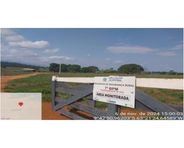 Foto de  1 Terreno | Área de 31,7327ha | Lote 20A | Gleba 68 | Alto Paraíso/RO