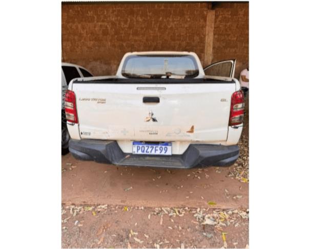 Foto de 1 Veículo | MMC/L200 TRITON SPT GL | Diesel | Cor Branca | Ano/Modelo 2018/2019 | Placa PQZ7F99 | RENAVAM 01188785998 | Chassi 93XLJKL1TKCJ17780