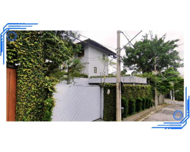 Foto de Imóvel Residencial | Área de 489,6m² | Rua Bandeirantes Sampaio Soares nº 40 | Bairro Morumbi | São Paulo/SP