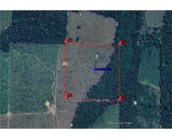 Foto de 1 Terreno | Área de 16,9535ha | Lote 84D1 | Gleba 42 | Alto Paraíso/RO